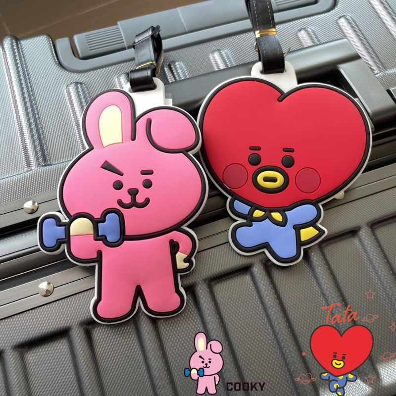 Anime Merchandise Online - BT21 cartoon cute keychain Kawaii unisex
