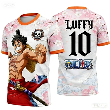 Anime Merchandise Online - 2026 Anime Pattern Training Jersey Quick-Dry