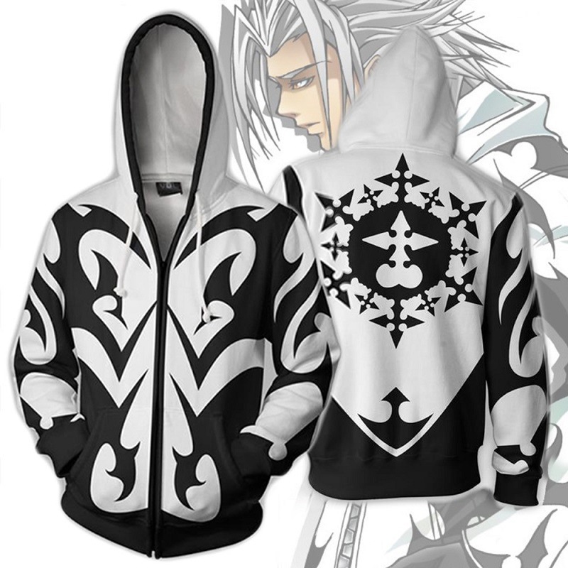 Anime Kingdom Merchandise - Kingdom Hearts 3D Anime Print Zipper