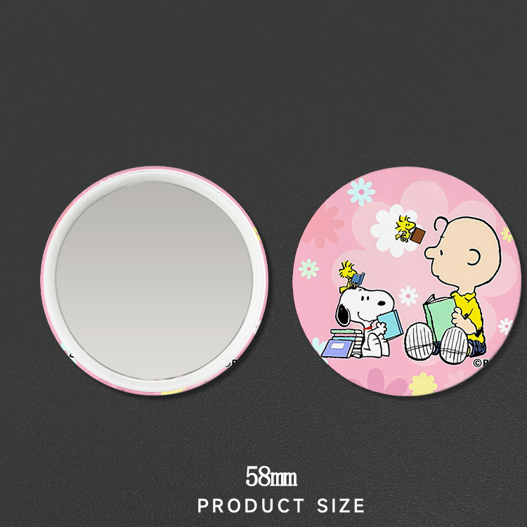 New Snoopys Badge Mirror Woman - огляд і ціна Anime Merchandise Women