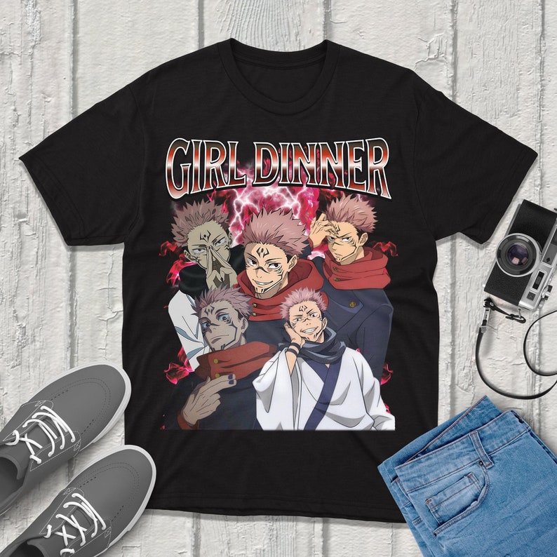 Sukuna Jujutsu-Kaisen T-Shirt  - огляд і ціна Jjk Anime Merchandise