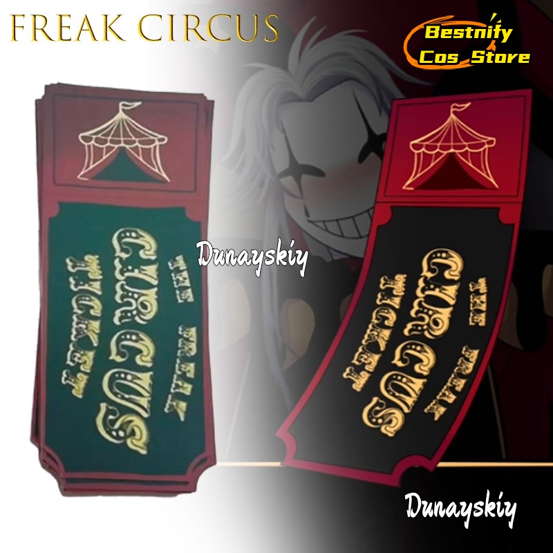 BFreak Circus Ticket Card Red  - огляд і ціна Anime Merchandise Women