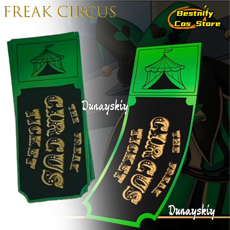 BFreak Circus Ticket Card Red  - огляд і ціна Anime Merchandise Women