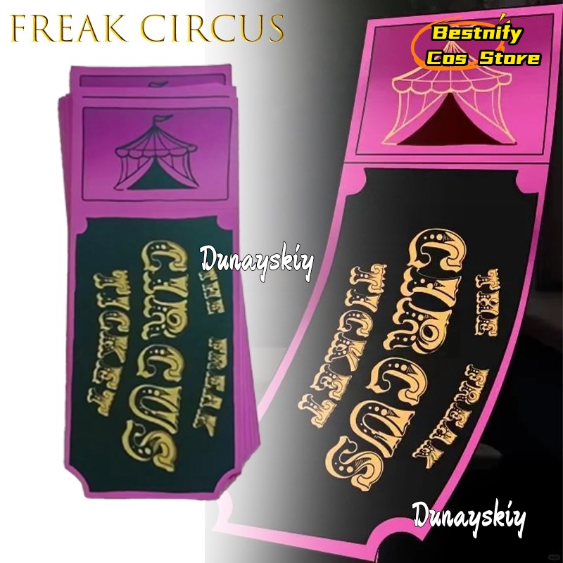 BFreak Circus Ticket Card Red  - огляд і ціна Anime Merchandise Women