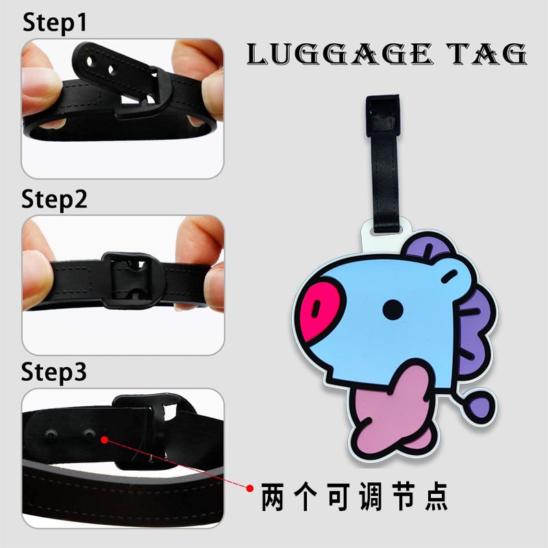 BT21 cartoon cute keychain Kaw - огляд і ціна Anime Merchandise Online