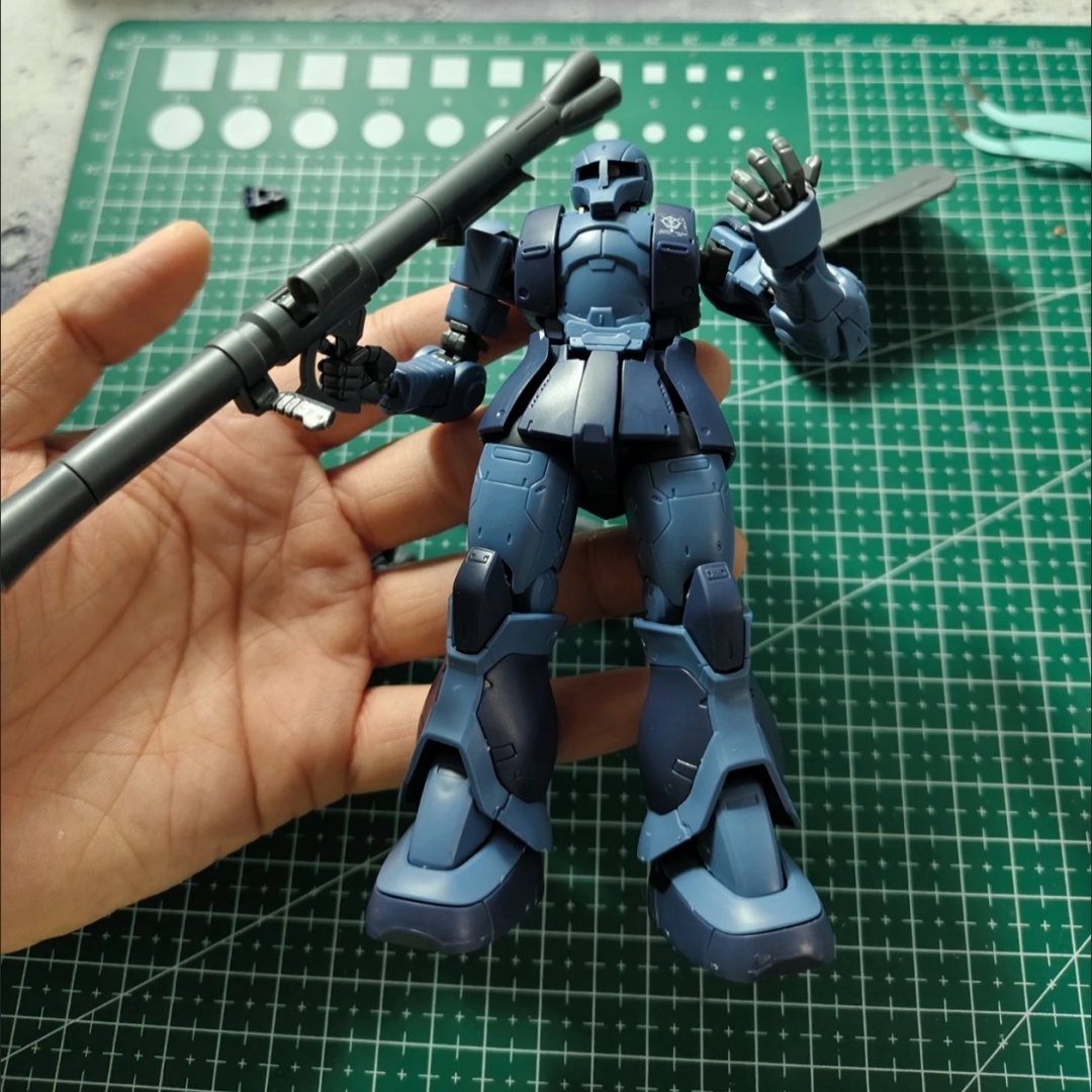 GTO MS-05 HG 1/144 Zaku Black  - огляд і ціна Bandai Gundam Rg