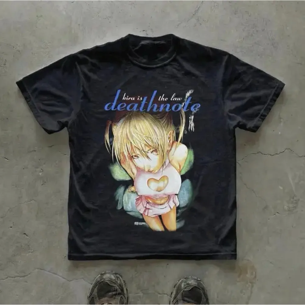 Misa Is The Law T-Shirt, Death - огляд і ціна Anime Merchandise Online