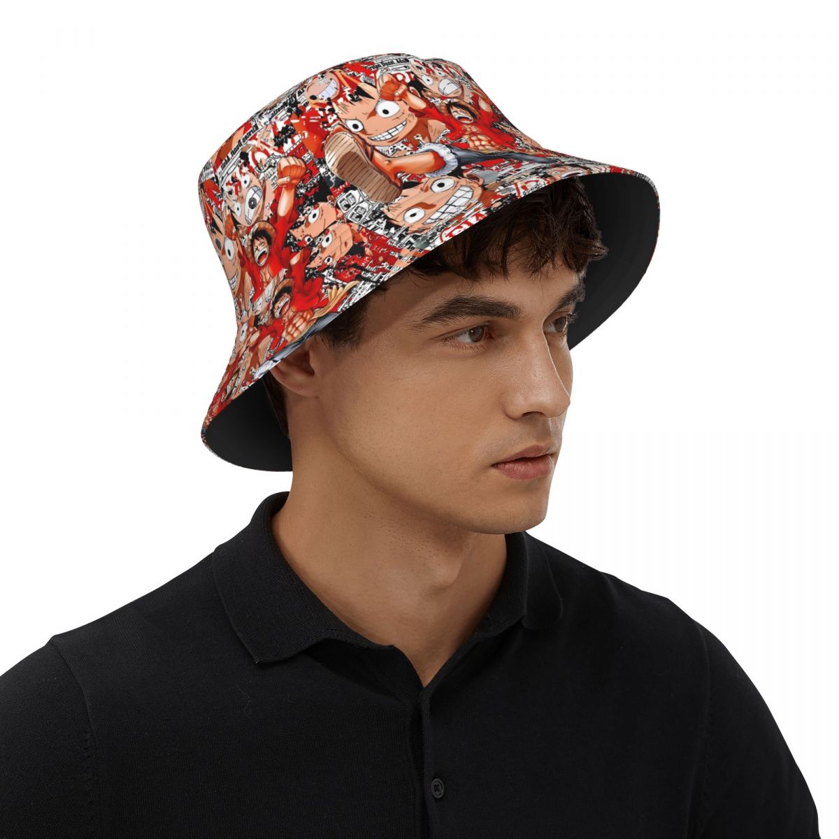 Anime One Piece Luffy Bucket H - огляд і ціна Anime Merchandise Women